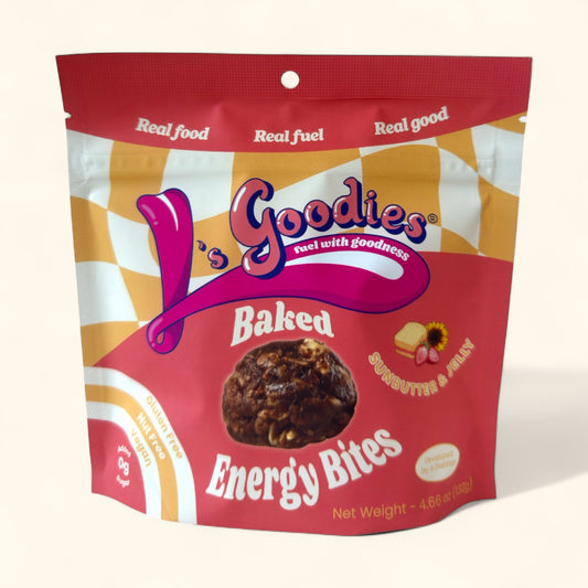 Sunbutter & Jelly Baked Energy Bites