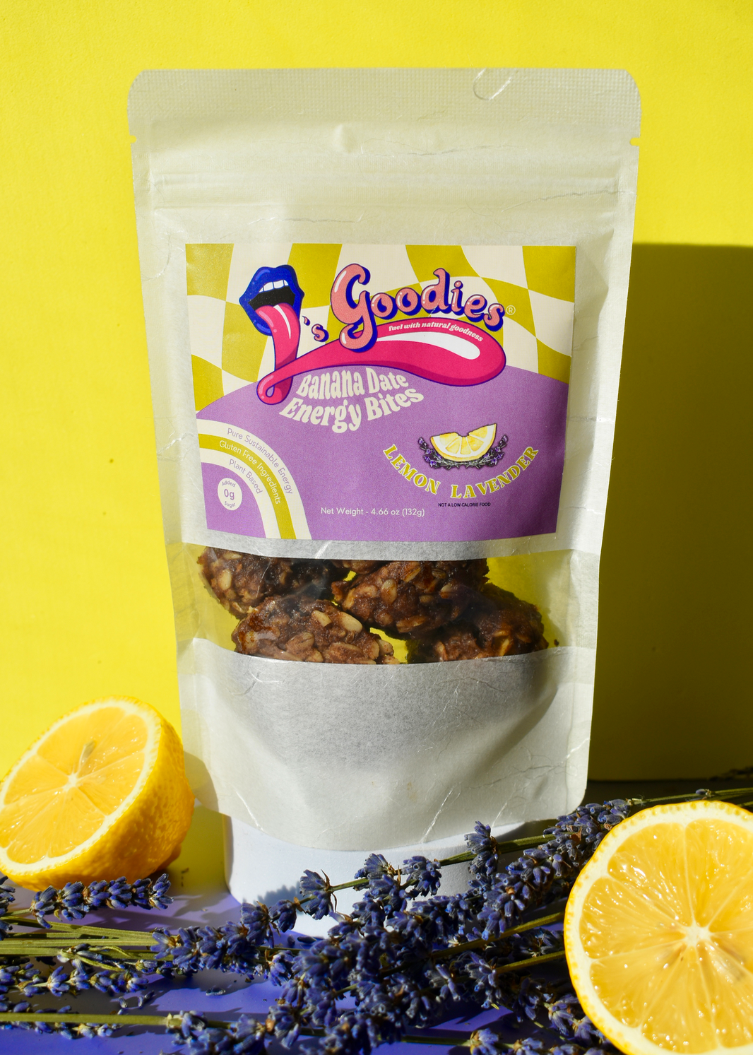 Lemon Lavender Energy Bites